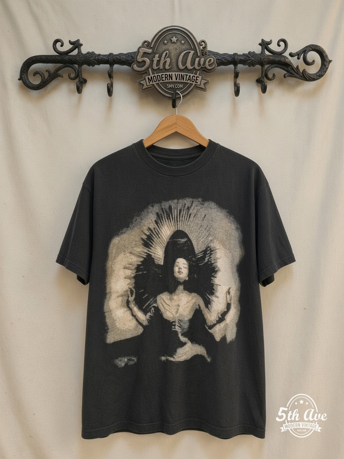 Sade Love Deluxe World Tour 1993 vintage band t-shirt on rack