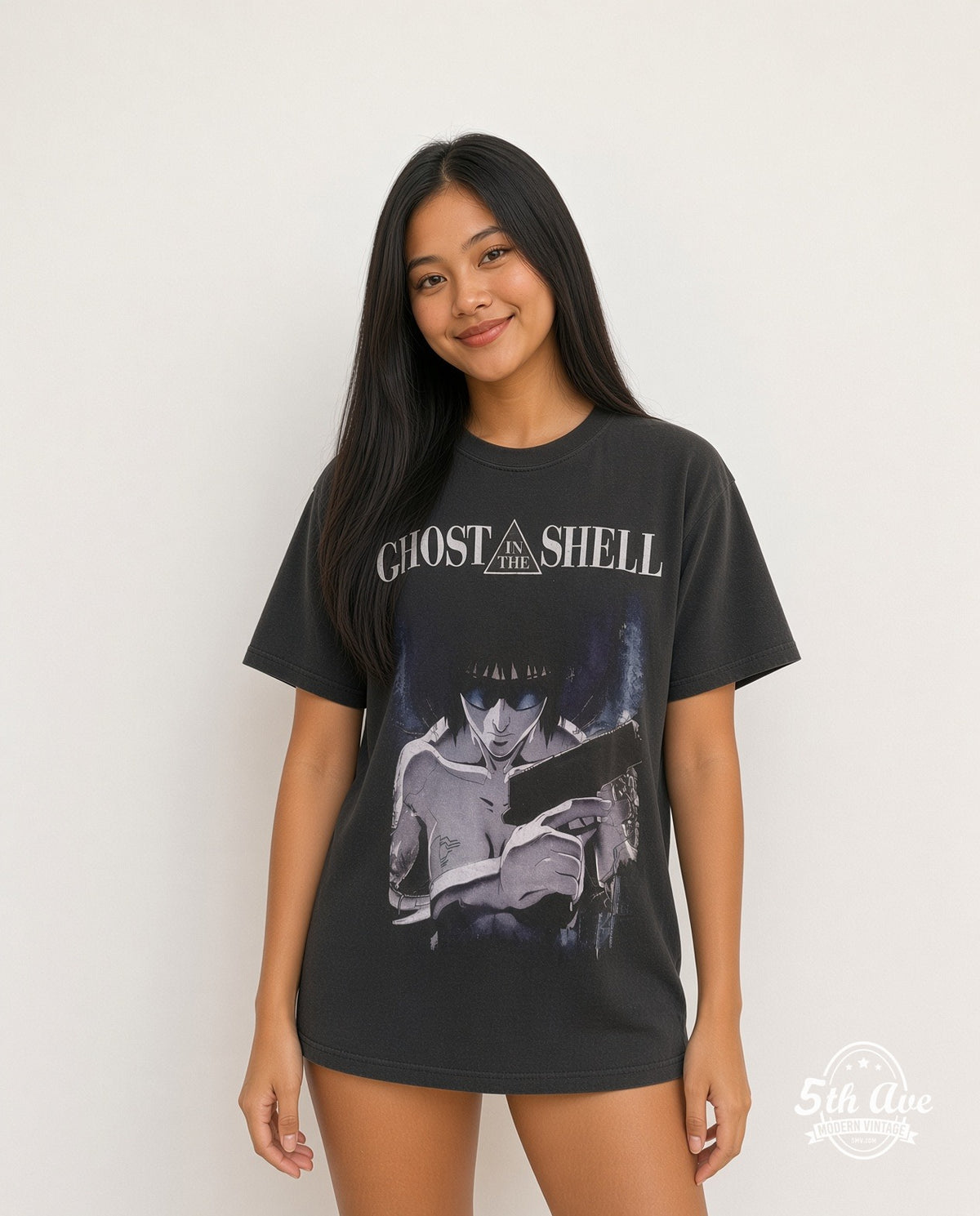 Ghost In The Shell Single Stitch Classic T-Shirt model