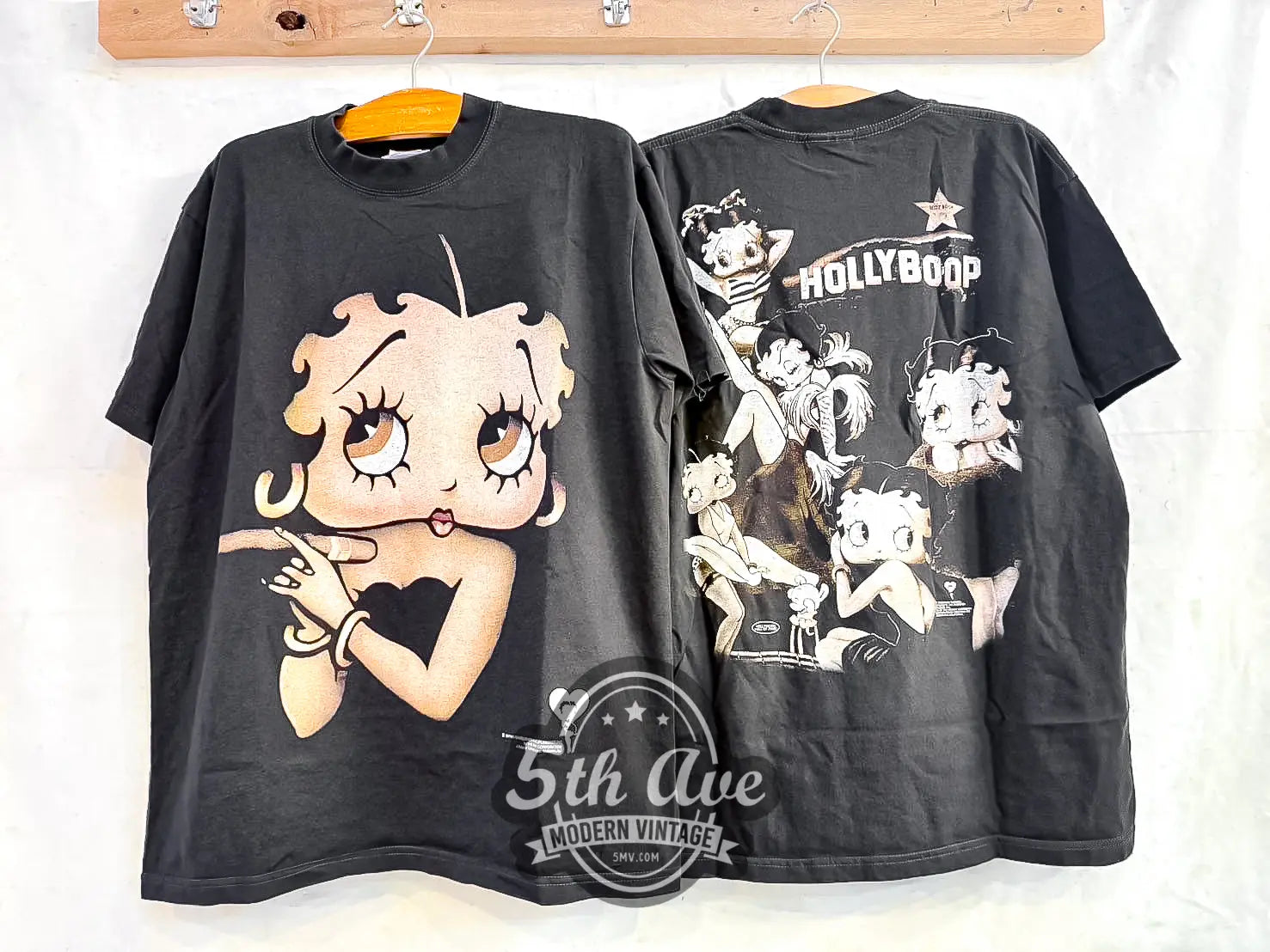 Betty Boop HOLLYBOOP - Vintage Reprint Animation T-Shirt