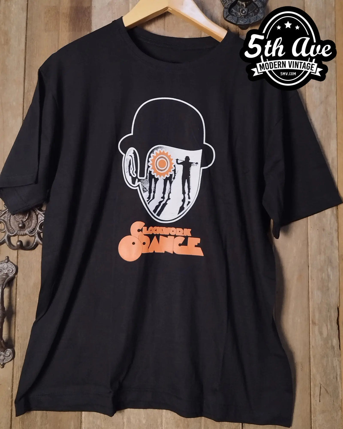Ultra-Violence and Droogs: A Clockwork Orange t shirt vintage band t-shirt on rack
