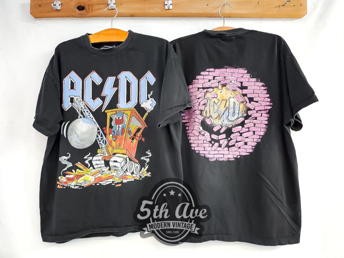 AC/DC 'Ballbreaker' - Vintage Reprint Band T-Shirt - Vintage Band Shirts