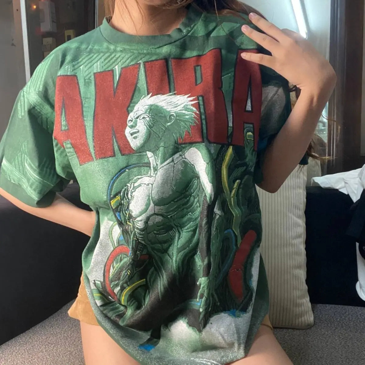 Akira Tetsuo Shima - AOP all over print New Vintage Anime T shirt - Vintage Band Shirts