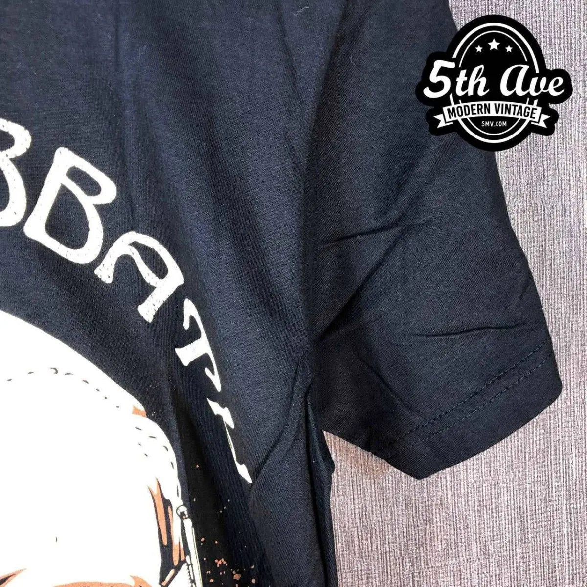 Model wearing Black Sabbath – US Tour 1978 vintage band tee