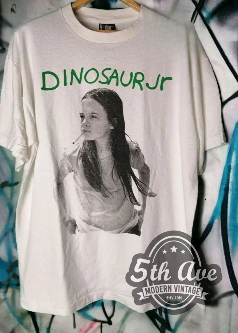Dinosaur Jr. Tour vintage band t-shirt, front view on the 5MV rack