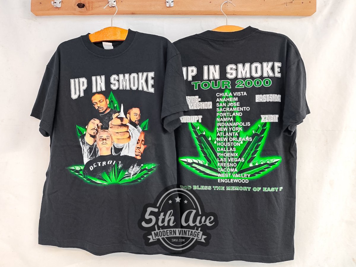 Dr. Dre x Snoop Dogg x Ice Cube x Eminem 'Up in Smoke Tour 2000' - Vin