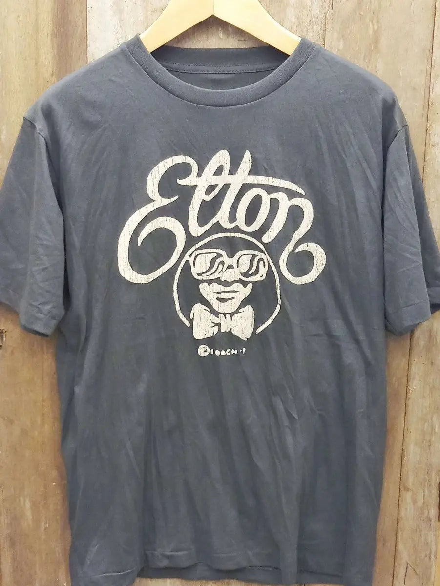 ELTON JOHN 100% Cotton New Vintage Band T Shirt - Vintage Band Shirts
