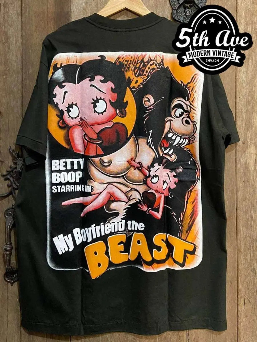 Enchanting Elegance: Betty and the Beast Vintage-Inspired t shirt - Vintage Band Shirts