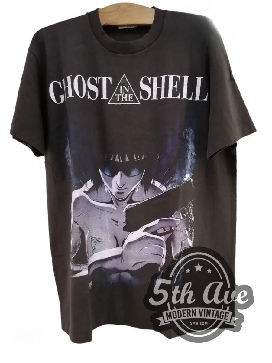 Ghost In The Shell Single Stitch Classic vintage anime t-shirt, additional product photo
