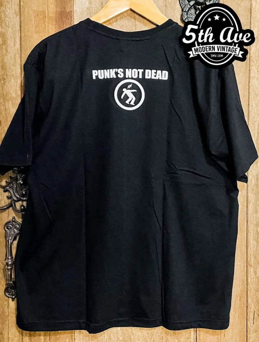 Green Day Punk Not Dead - New Vintage Band T shirt - Vintage Band Shirts
