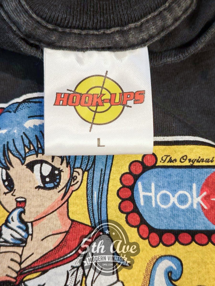 Hook - up Skateboards 'Ice Cream Girl' - Vintage Reprint T-Shirt - Vintage Band Shirts