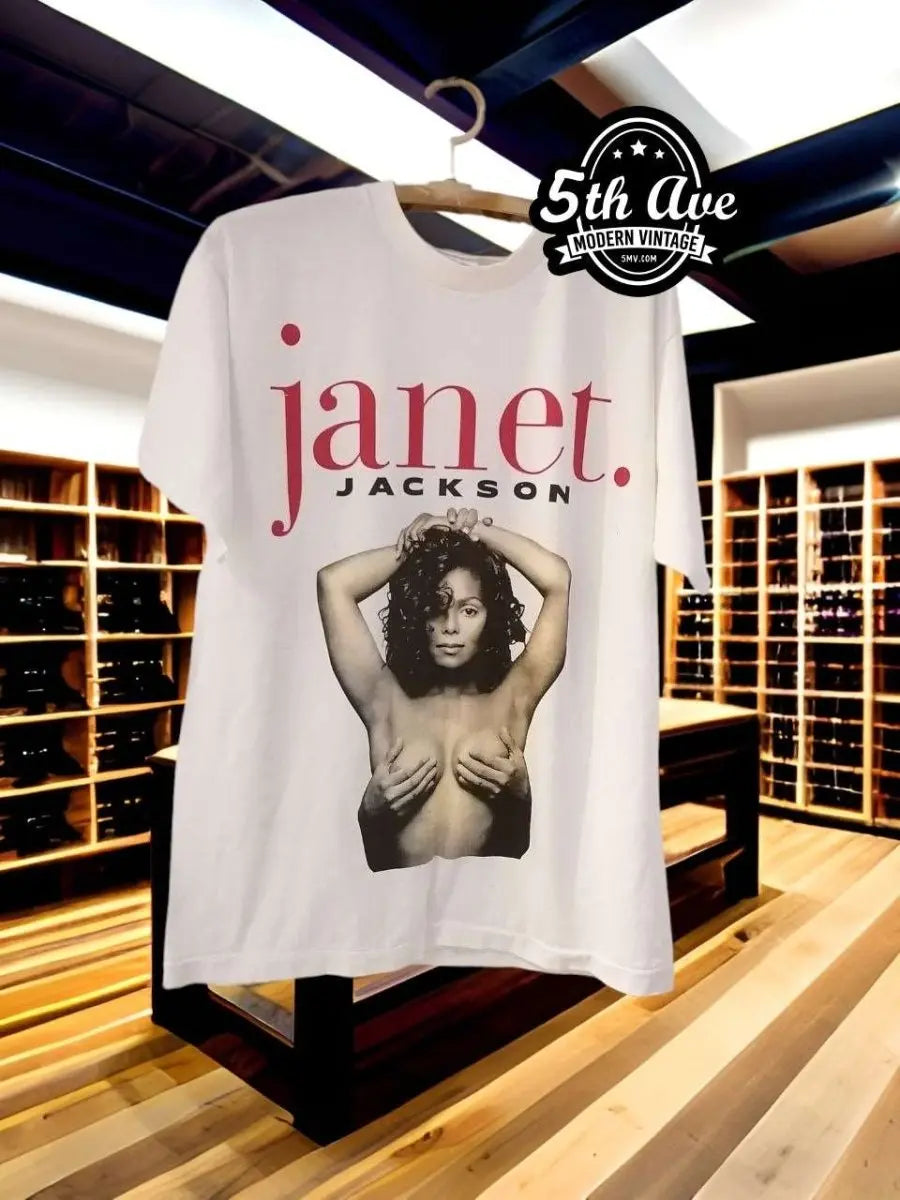 Iconic Janet Jackson: Palau Sant Jordi Barcelona t shirt - Vintage Band Shirts