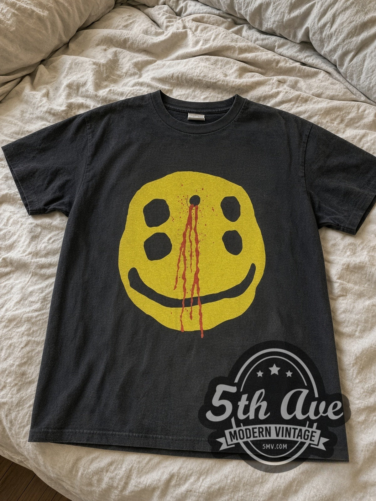 Immaculate Possession Chaotic Beasts vintage band tee laid flat