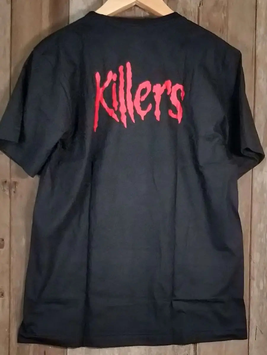 Iron Maiden Killers Men's Large Short Sleeve 100% Cotton New Vintage Band T Shirt - Vintage Band Shirts