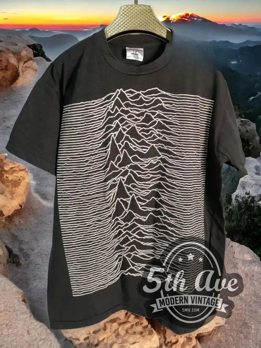 Joy Division – Unknown Pleasures Love Will Tear Us Apart vintage band t-shirt, additional product photo