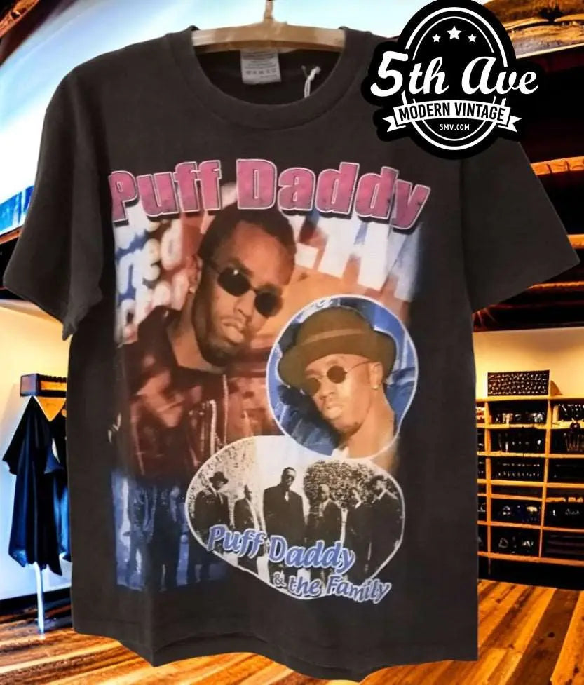 Legacy of Resilience: Puff Daddy Tribute t shirt - Vintage Band Shirts