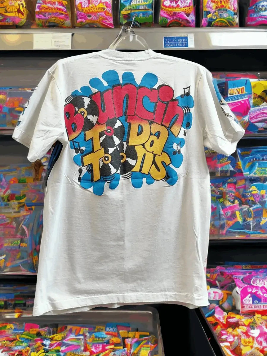 Looney Tunes All Over Print Single Stitch t shirt - Vintage Band Shirts