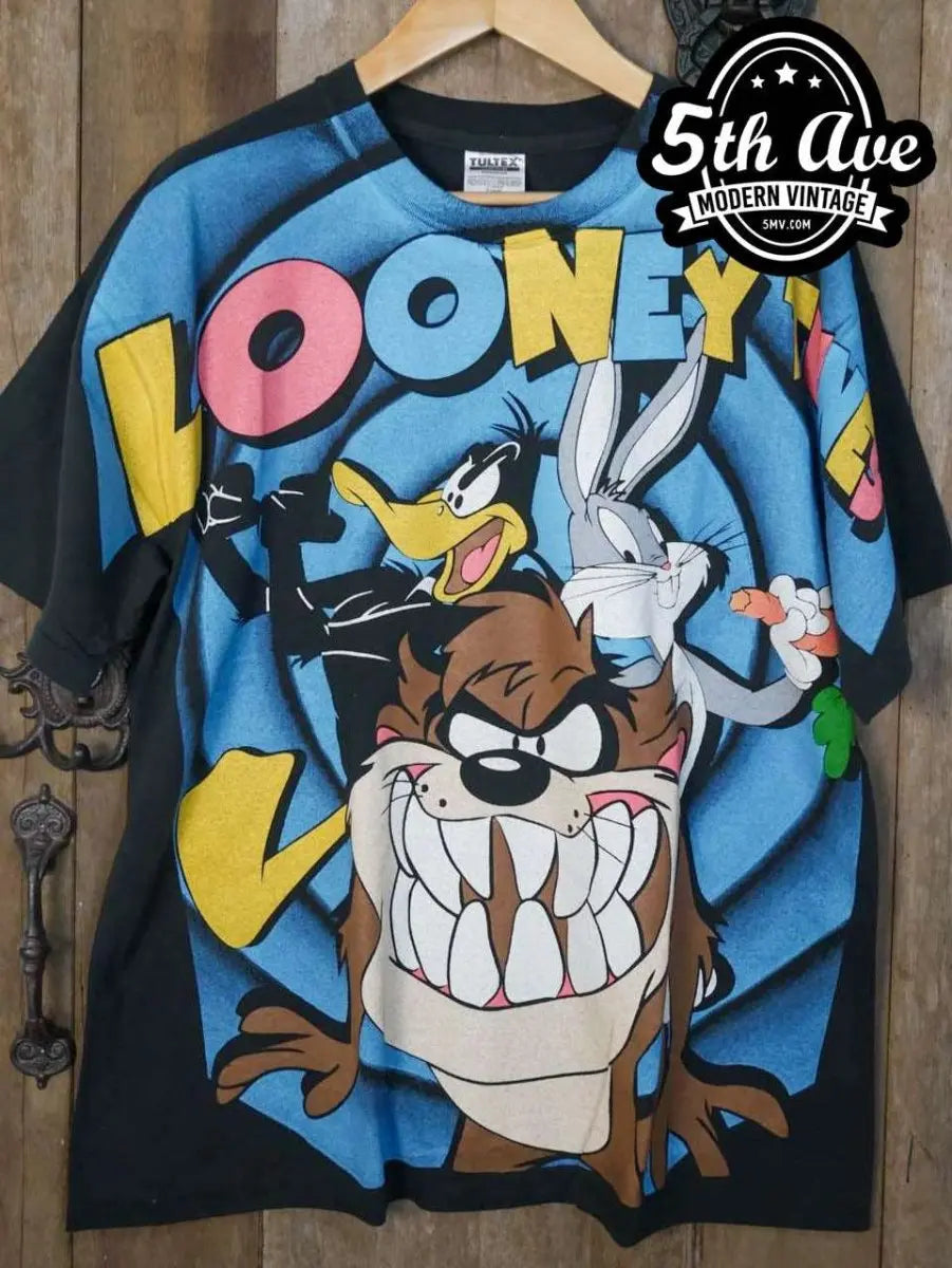 Looney Tunes Bugs Bunny Daffy Duck and Taz-Mania - New Vintage