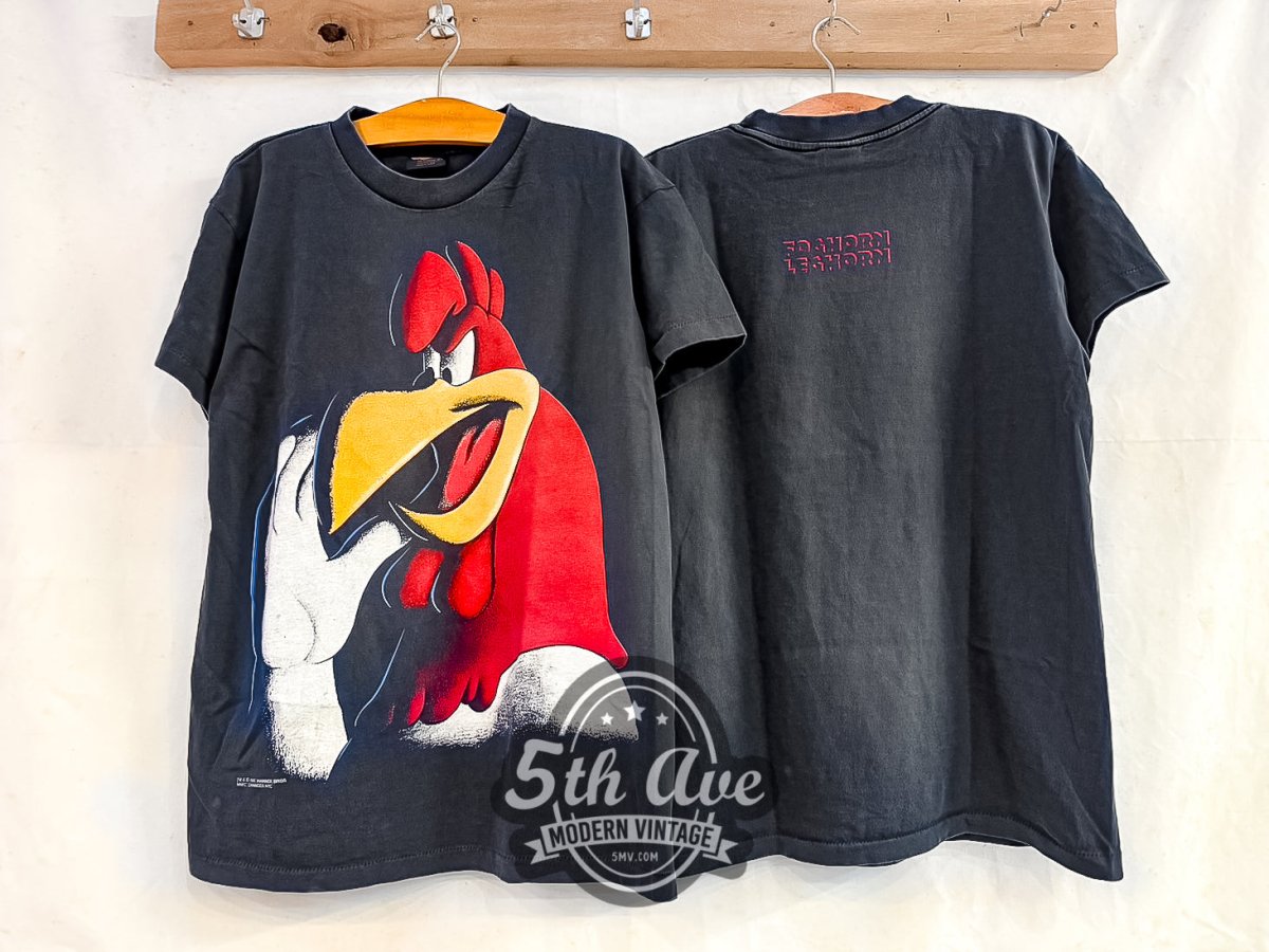 Looney Tunes Foghorn Leghorn - Vintage Reprint Animation T-Shirt - Vintage Band Shirts