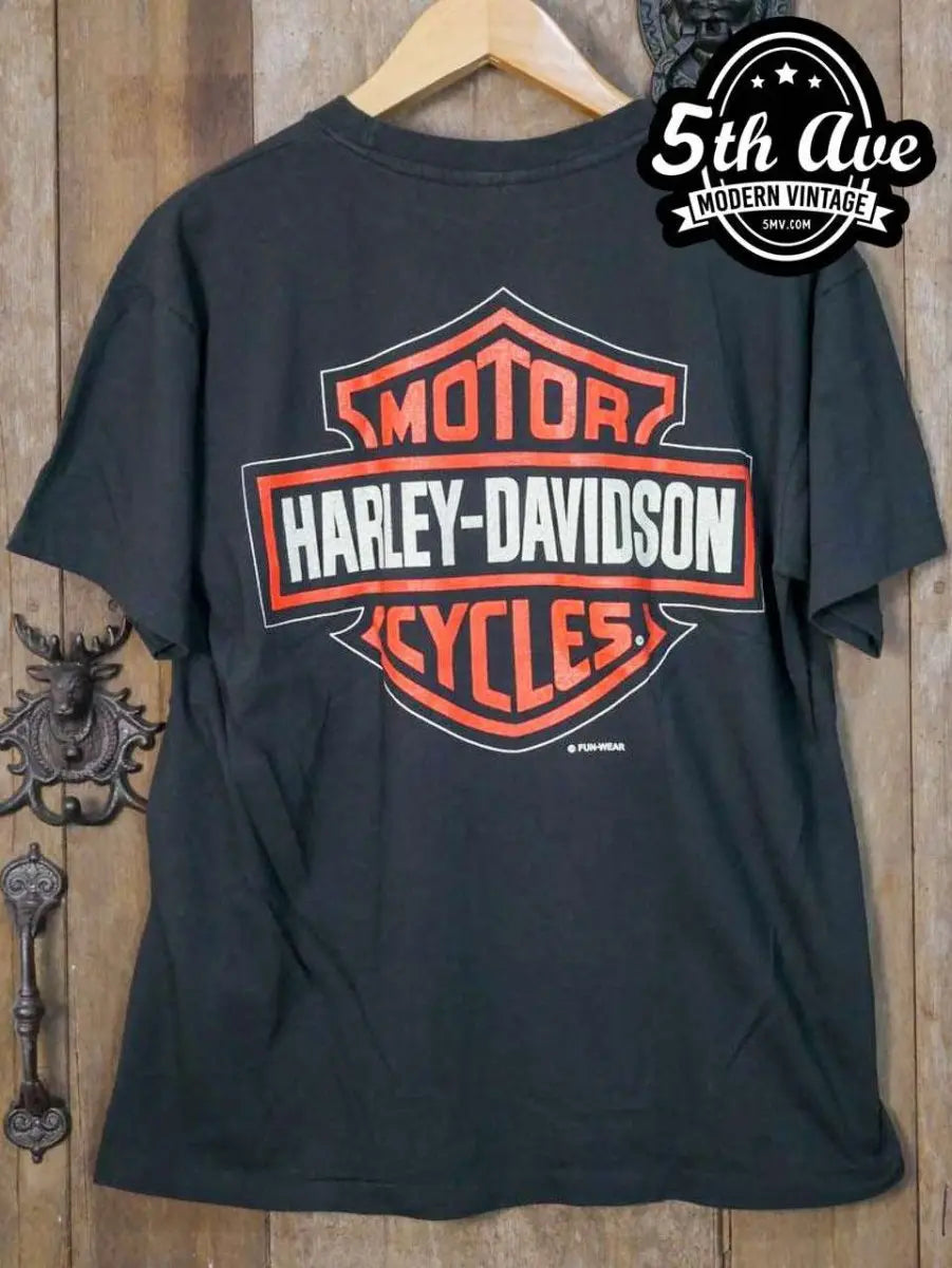 Looney Tunes Taz-Mania x Harley Davidson - New Vintage Animation T