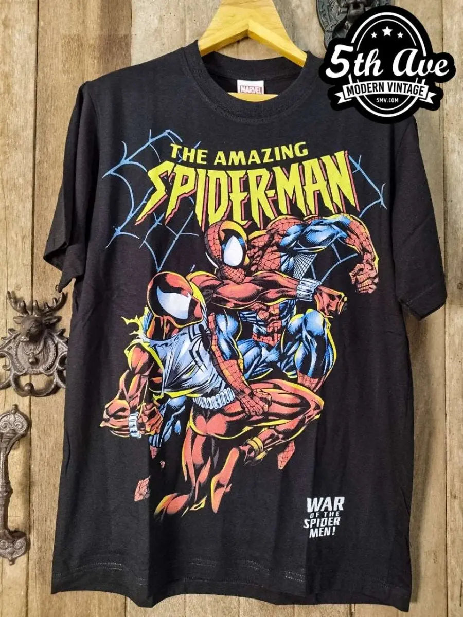 Marvel Spider-Man AOP all over print New Vintage Comic T shirt