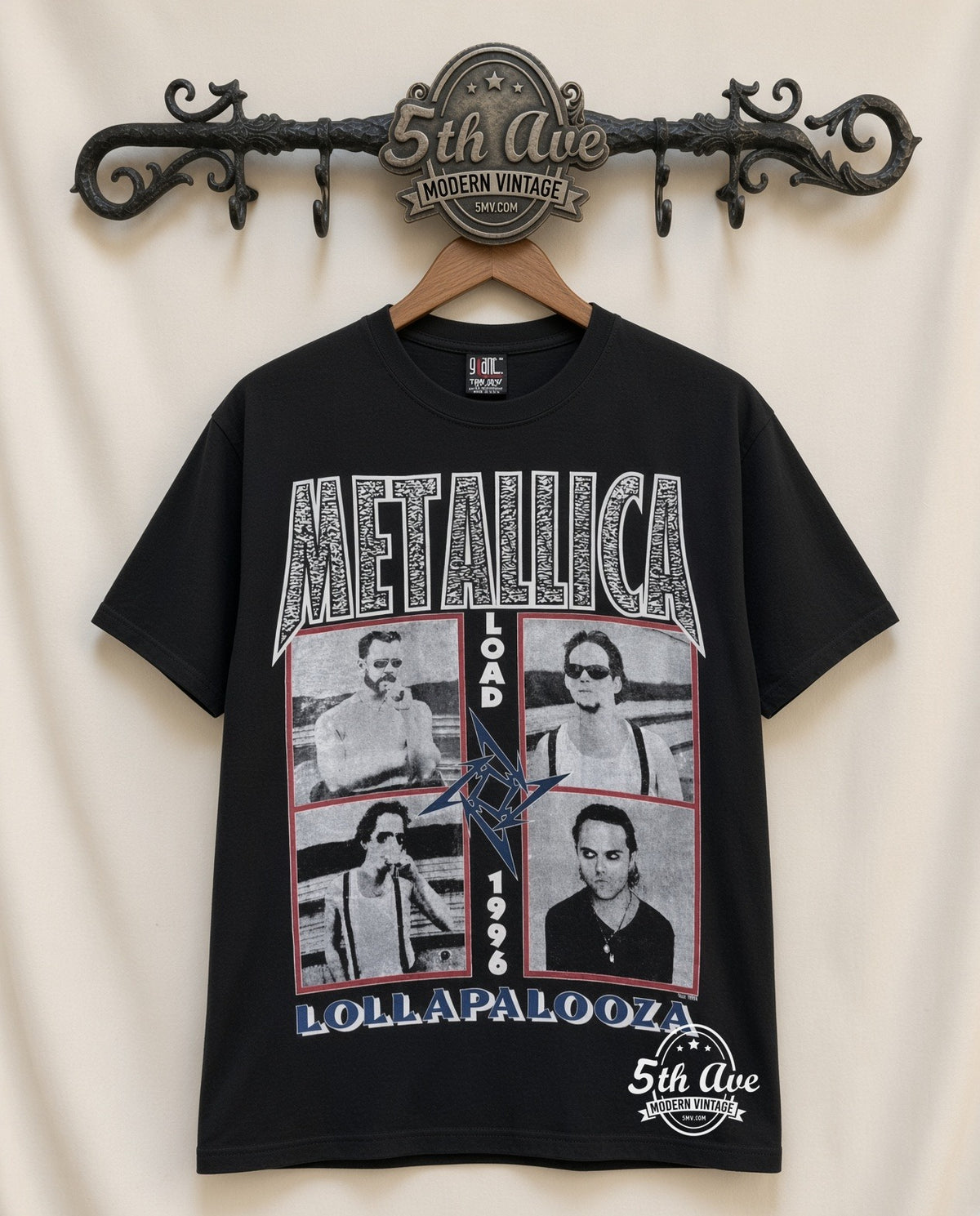 MB 001 Metallica Load Lollapalooza 1996 rack front