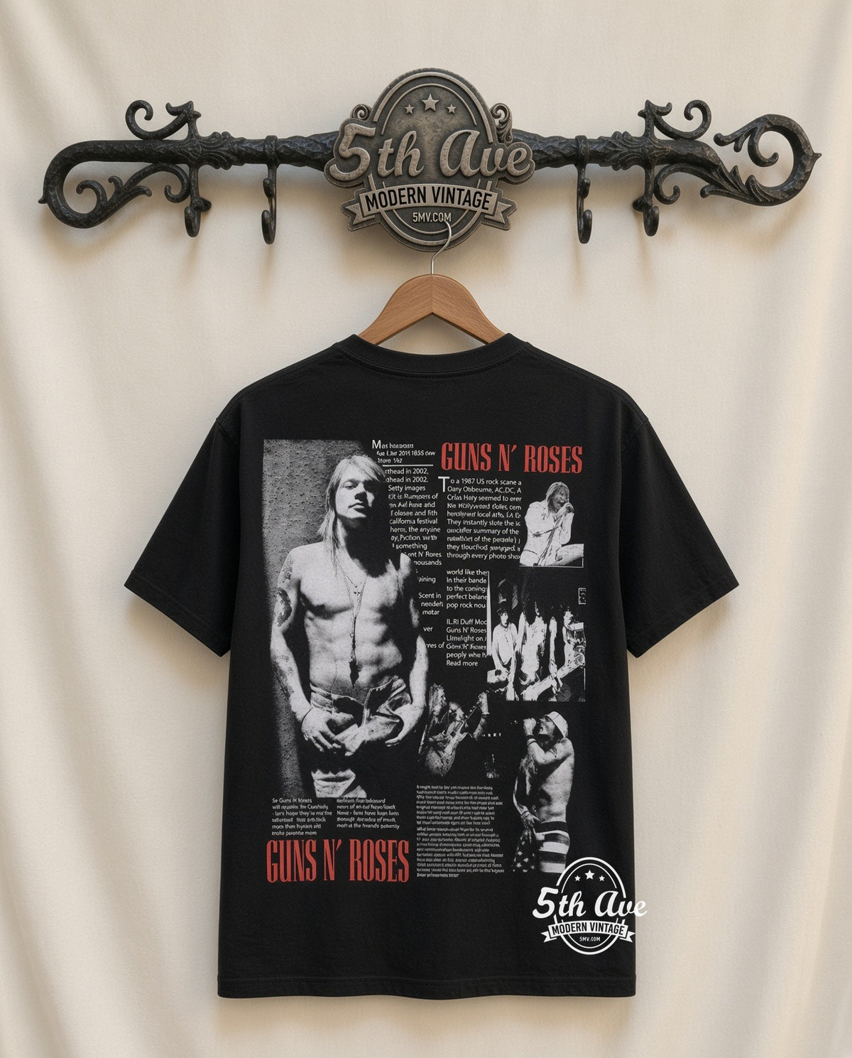 MB 003 Guns N Roses Tour NEWS rack back