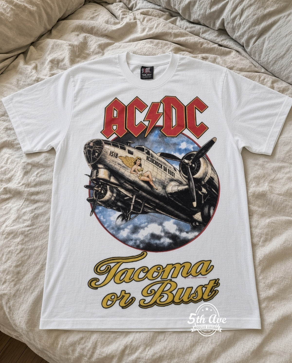 MB 005 AC/DC Tacoma or Bust bed