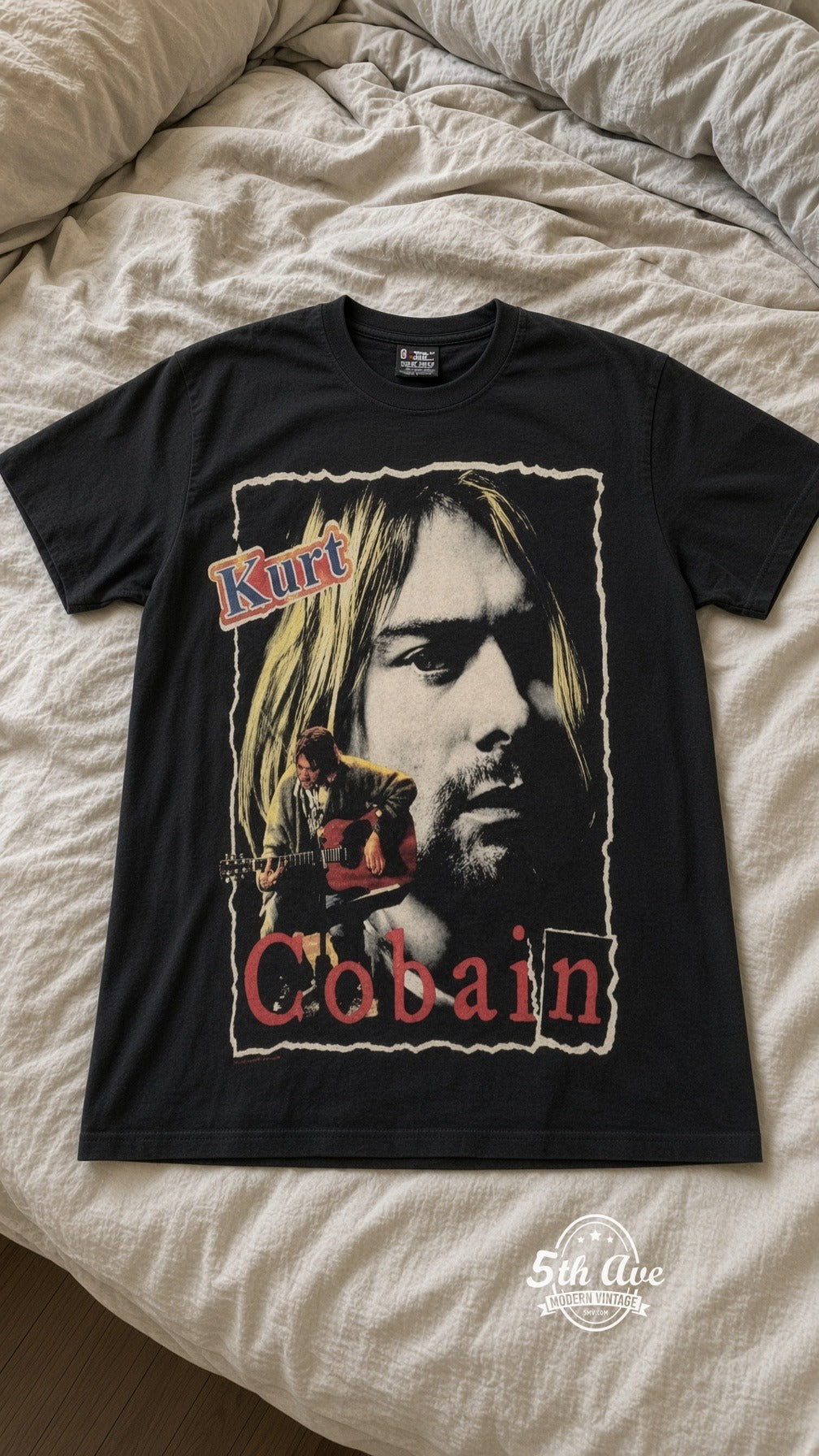 MB 008 Kurt Cobain Portrait bed