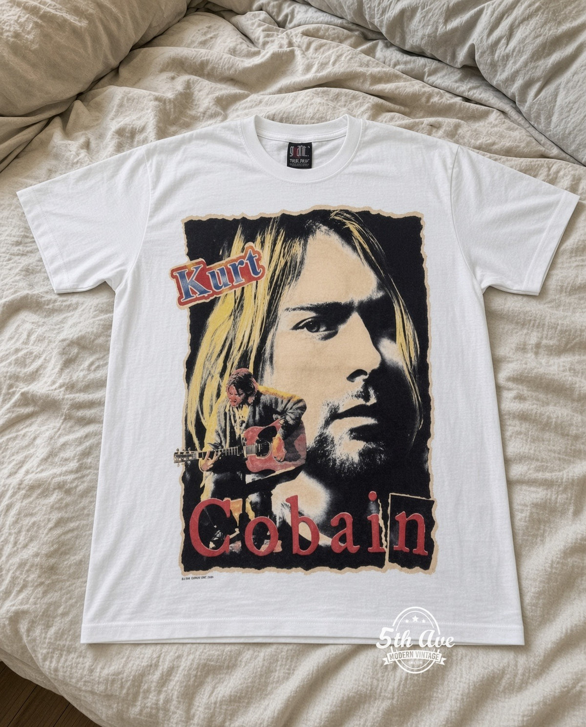 MB 009 Kurt Cobain Portrait bed