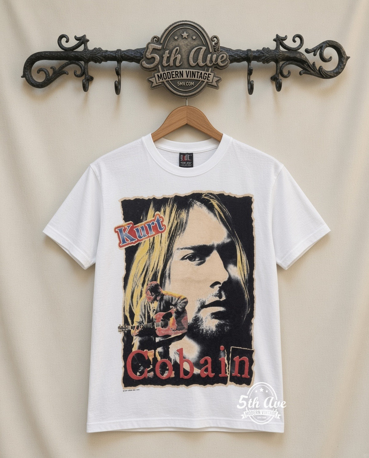 MB 009 Kurt Cobain Portrait rack front