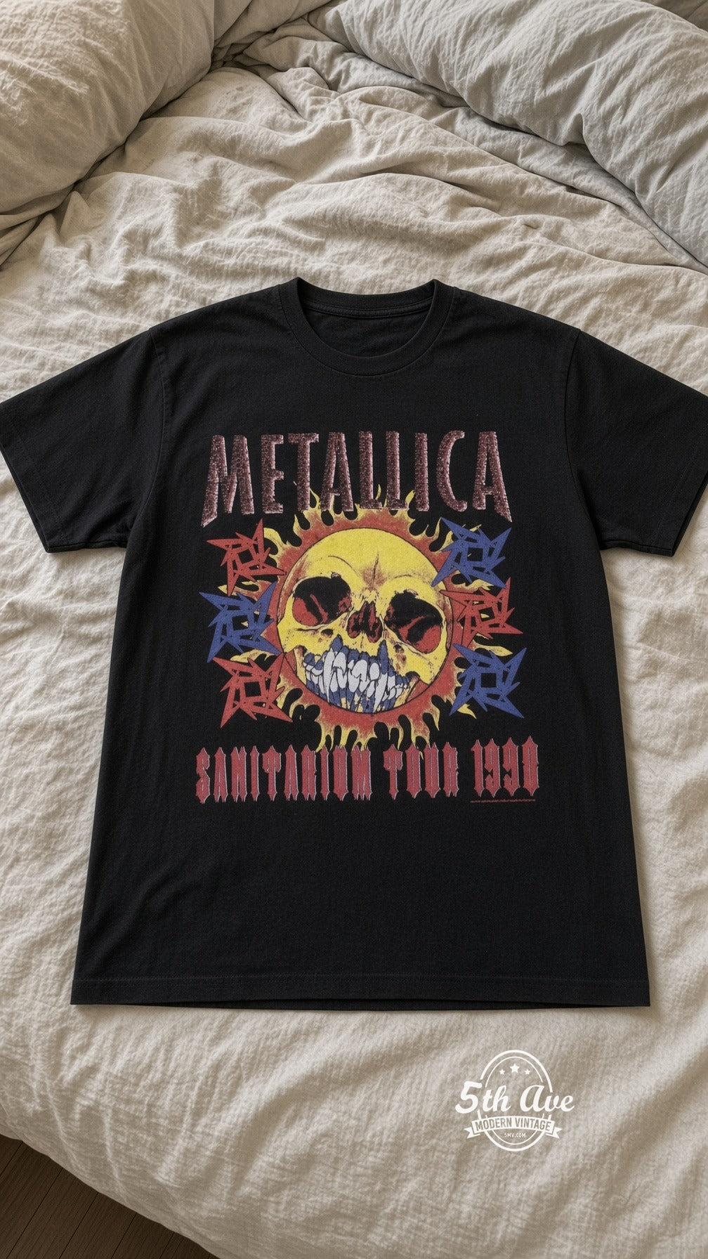 MB 010 Metallica Sanitarium Tour 1990 bed