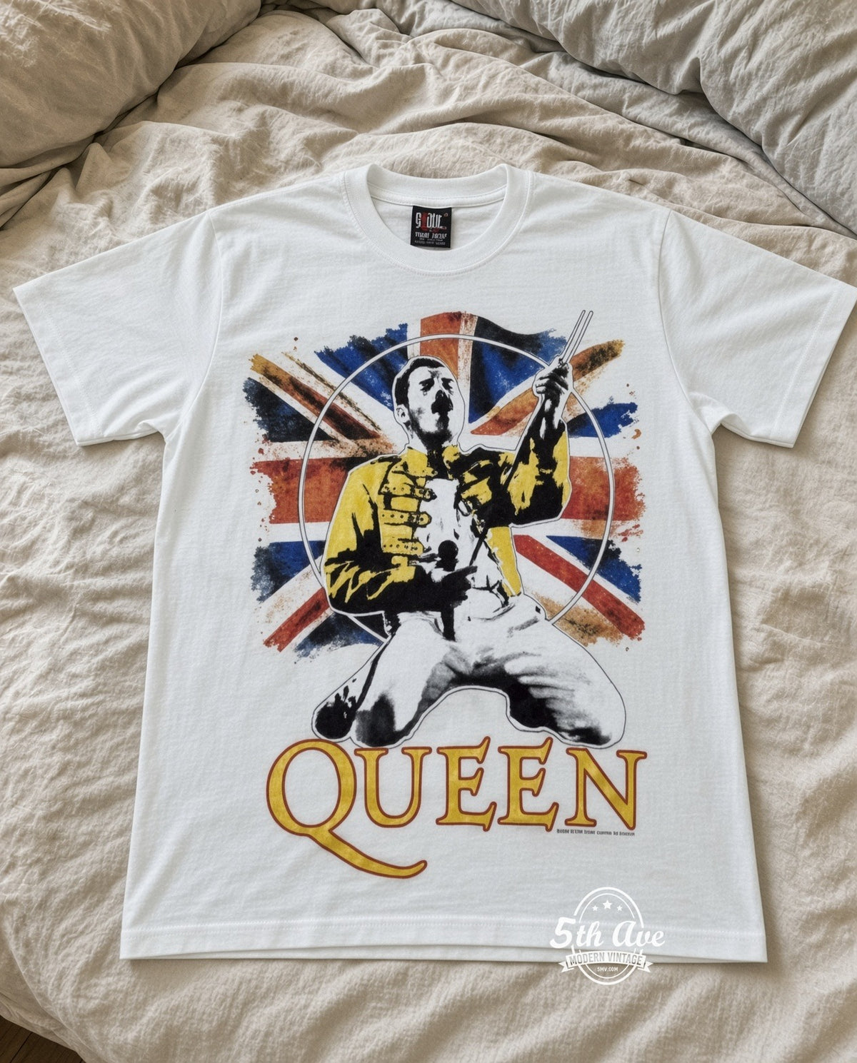 MB 015 Queen Freddie Union Jack bed