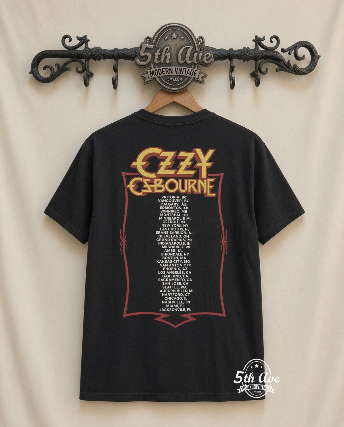 MB 016 Ozzy Osbourne Life Won't Wait rack back