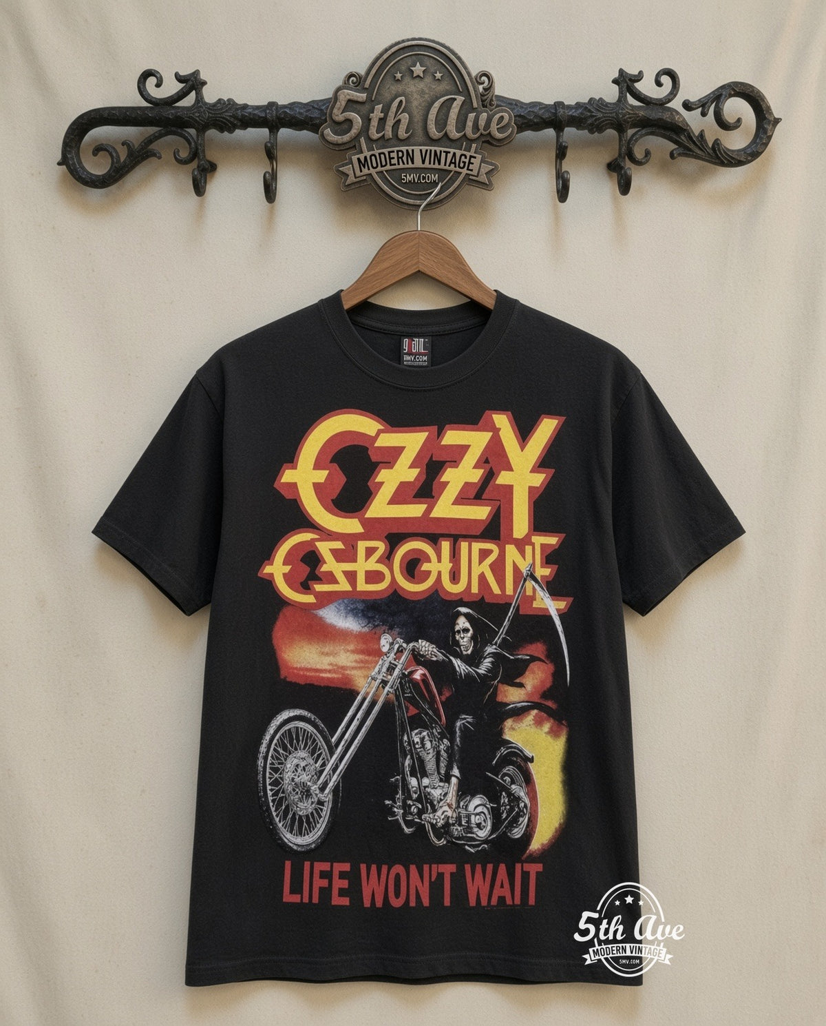 MB 016 Ozzy Osbourne Life Won't Wait rack front