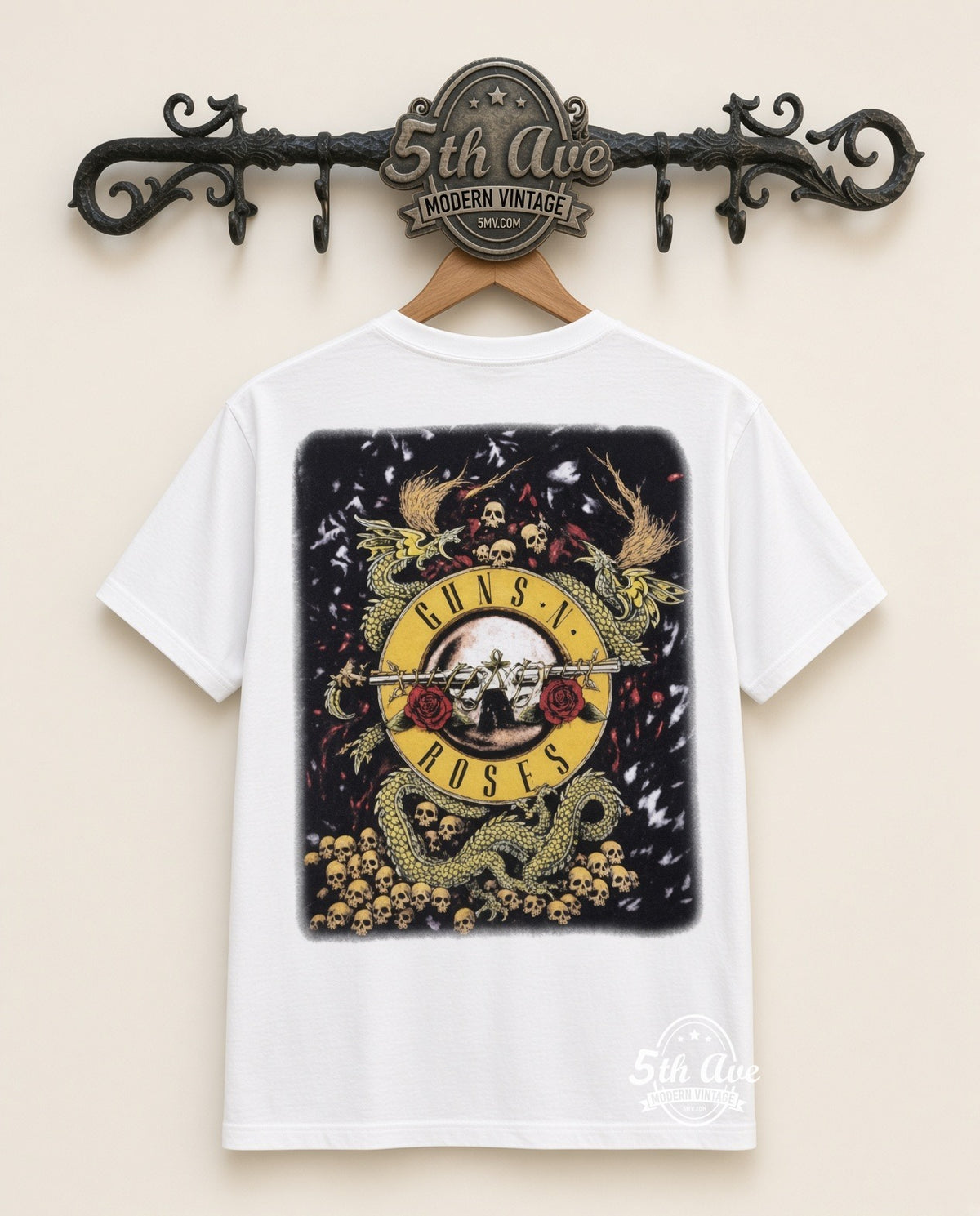 MB 019 Guns N Roses Axl and Dragon rack back