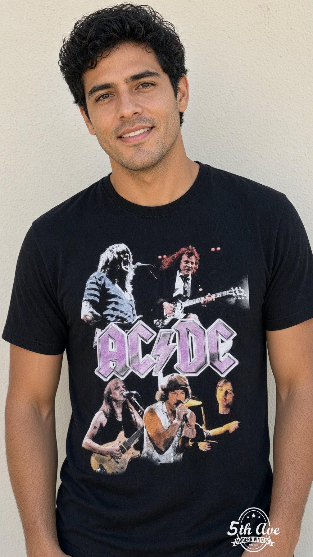 MB 021 AC/DC Purple Logo Band model
