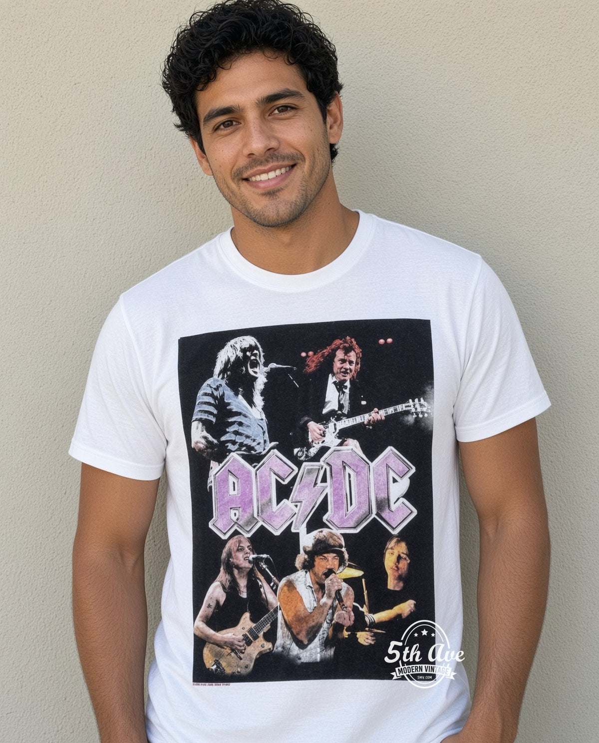 MB 021 AC/DC Purple Logo Band model