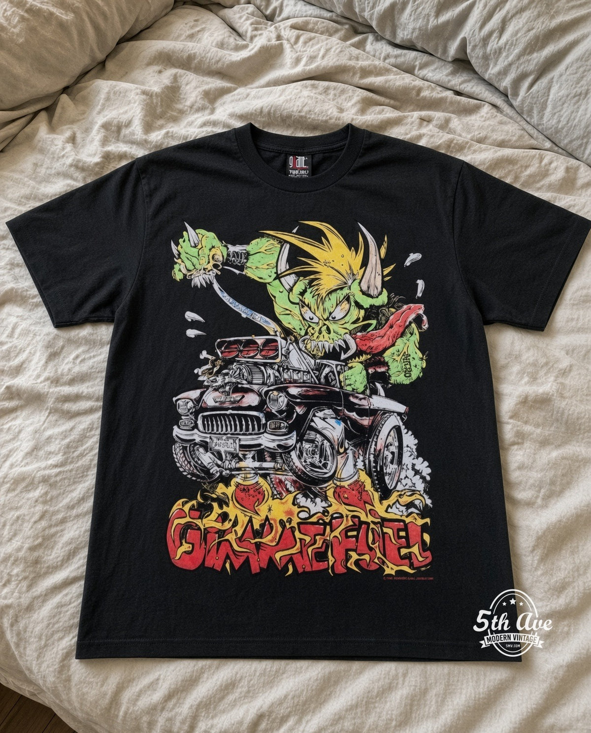 MB 033 Gimme Fuel Hot Rod Monster bed