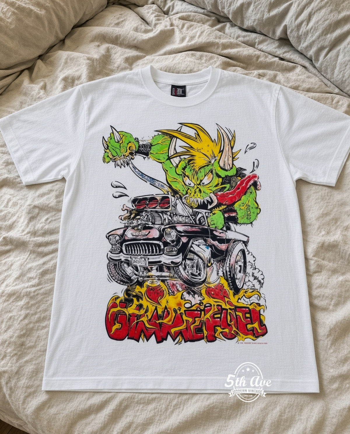 MB 034 Gimme Fuel Hot Rod Monster bed