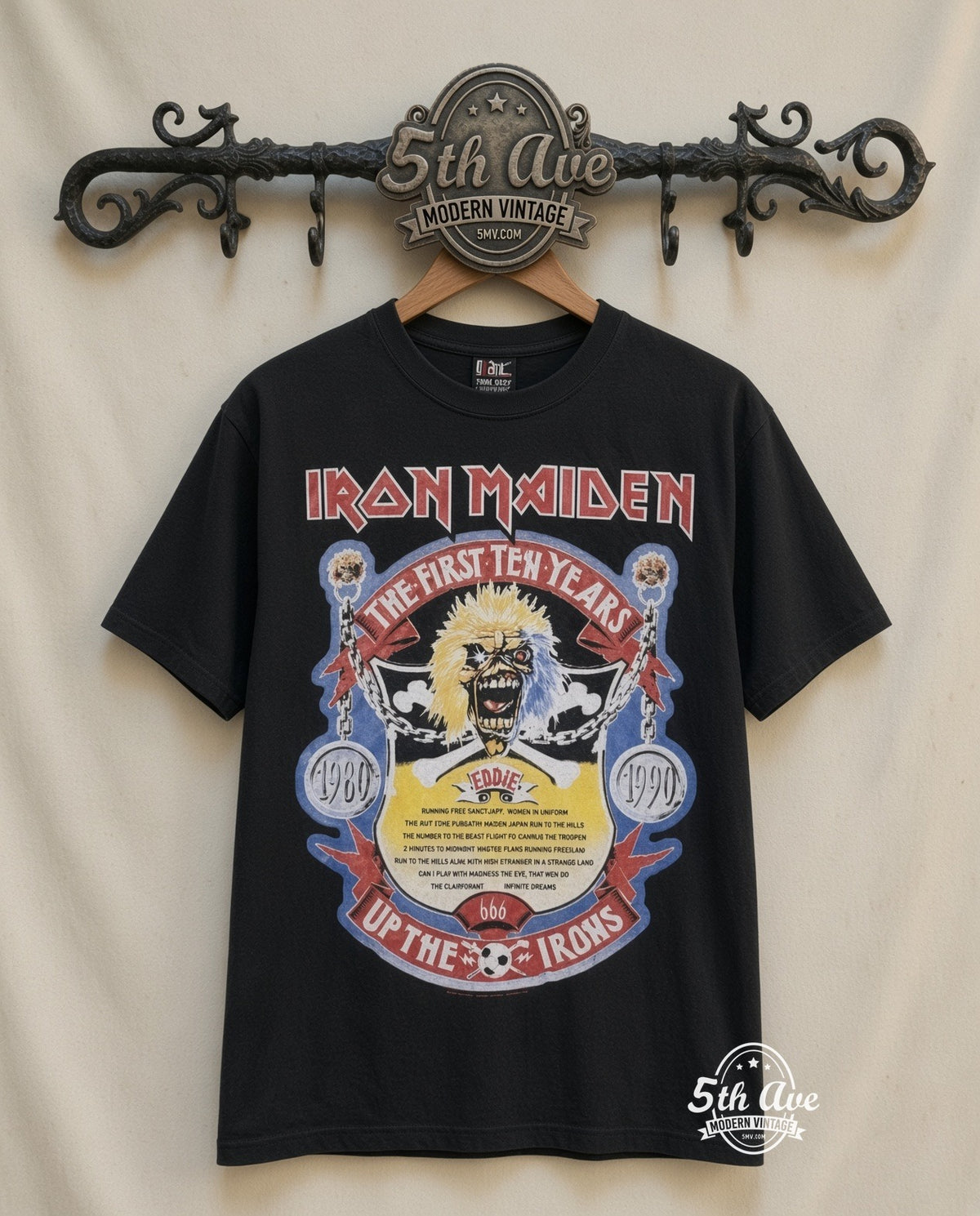MB 039 Iron Maiden First Ten Years rack front