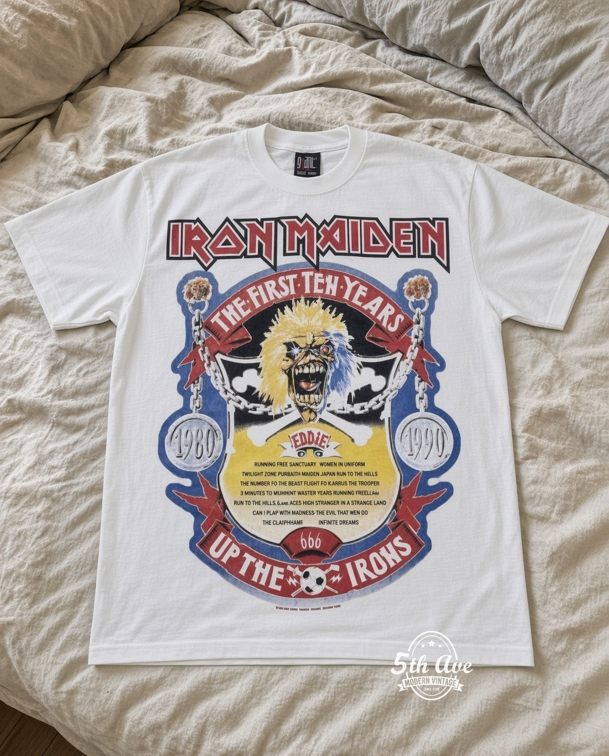 MB 040 Iron Maiden First Ten Years bed