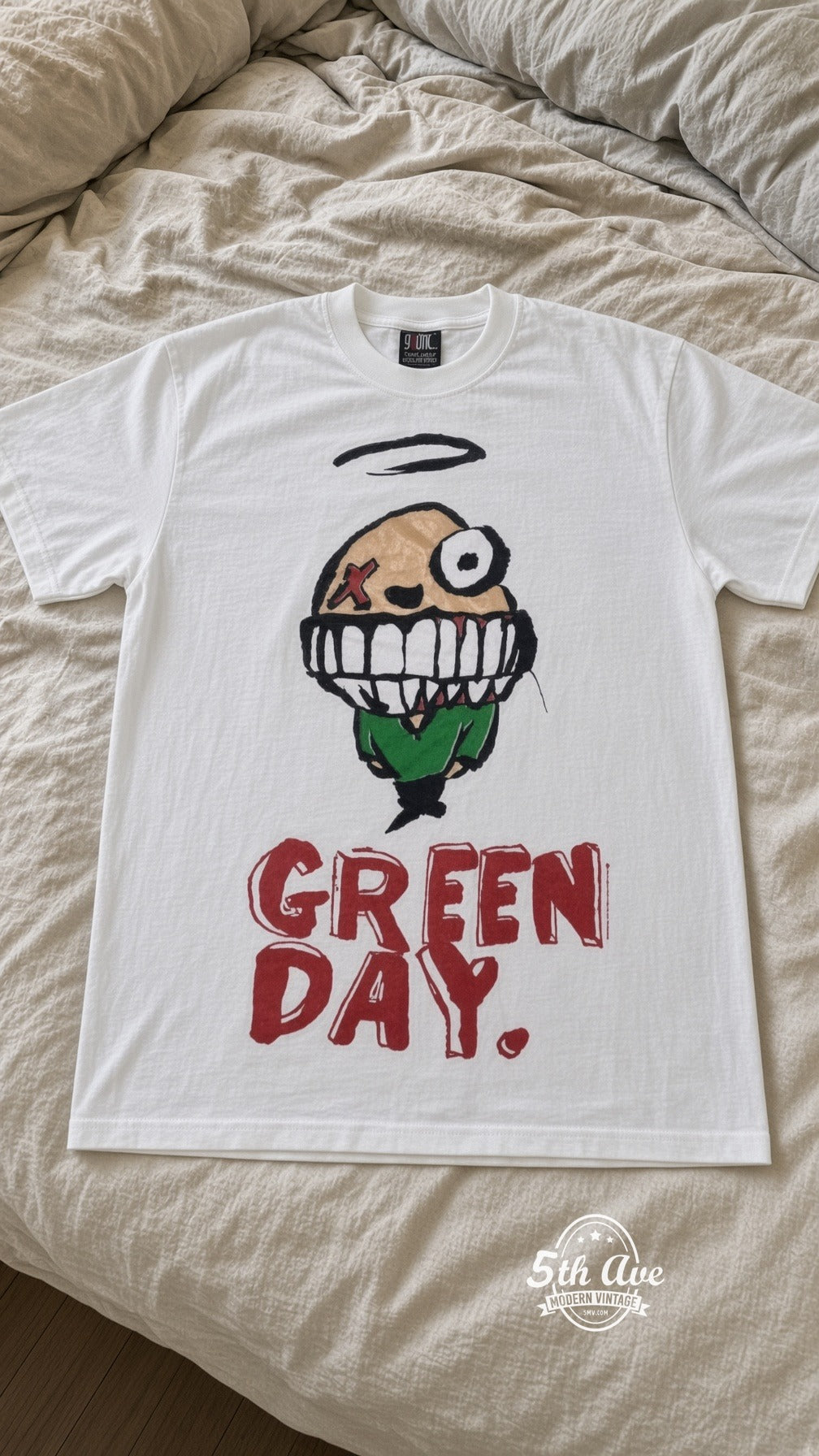 MB 075 Green Day Smiley bed