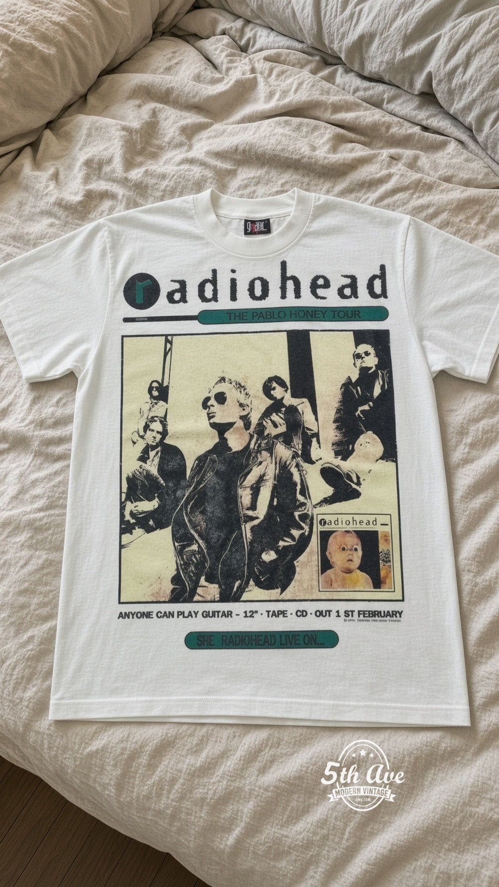 MB 079 Radiohead The Bends bed