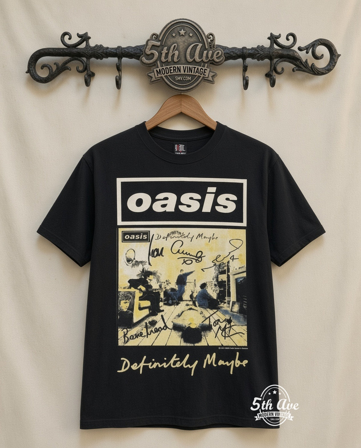 MB 118 Oasis Definitely Maybe rack front
