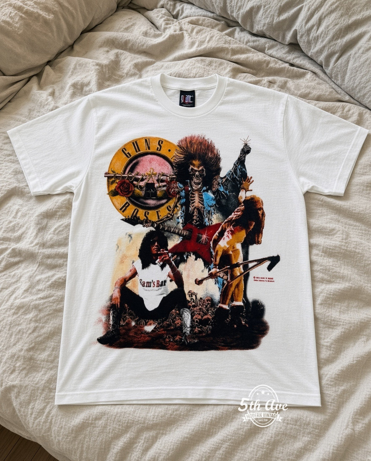 MB 142 Guns N Roses Appetite Circle bed