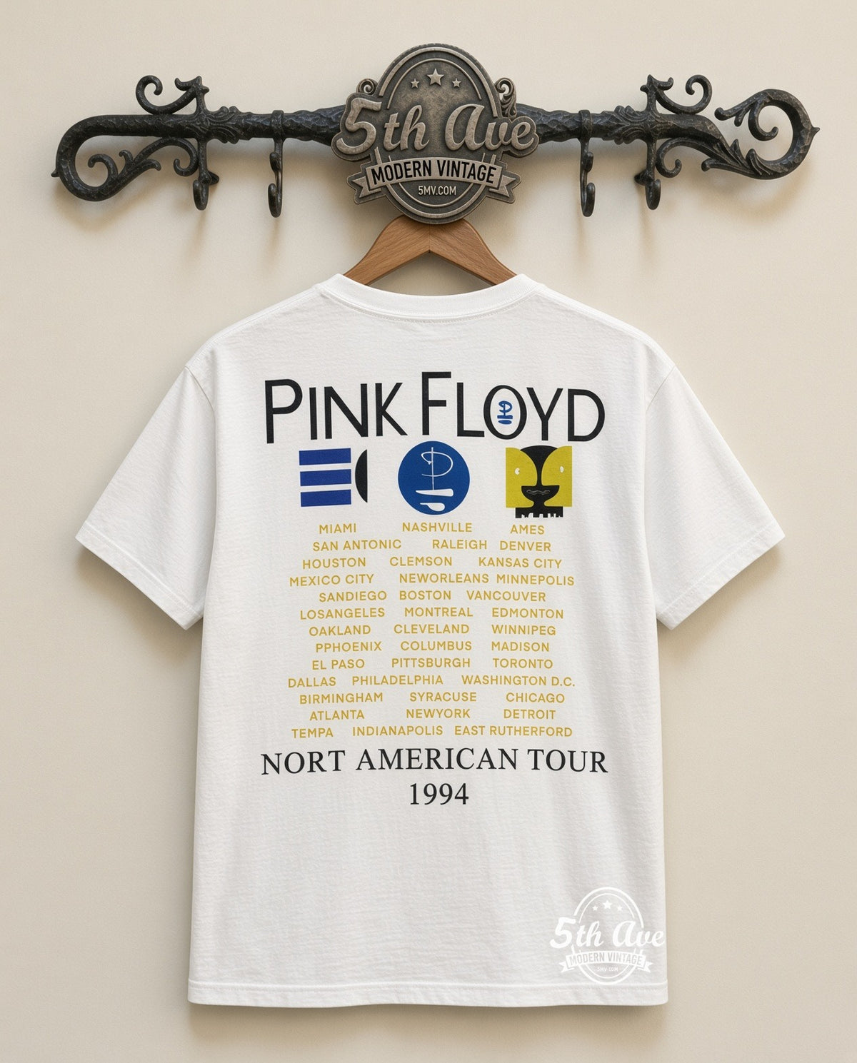 MB 144 Pink Floyd Division Bell rack back