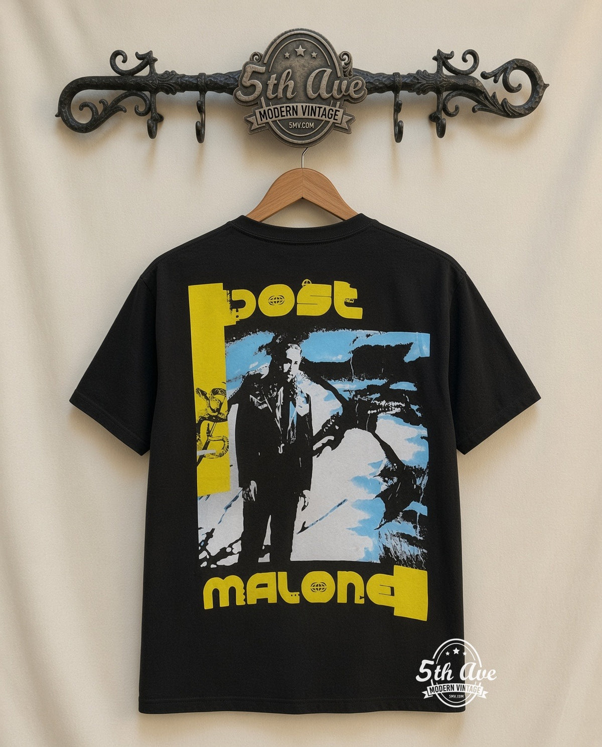MB 157 Post Malone Face Tattoos rack back