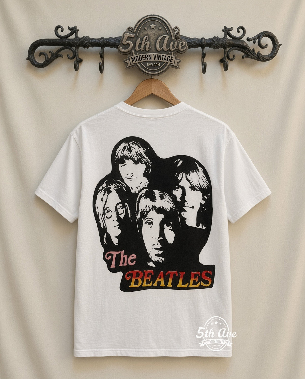MB 160 The Beatles Union Jack rack back