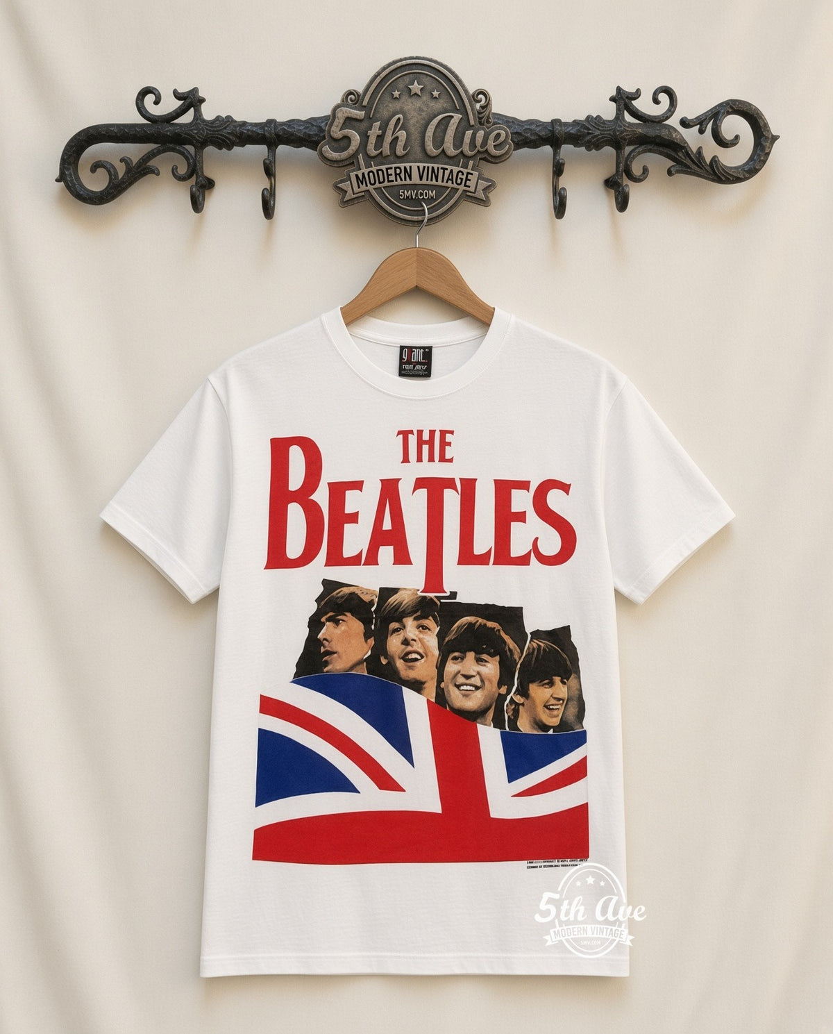 MB 160 The Beatles Union Jack rack front