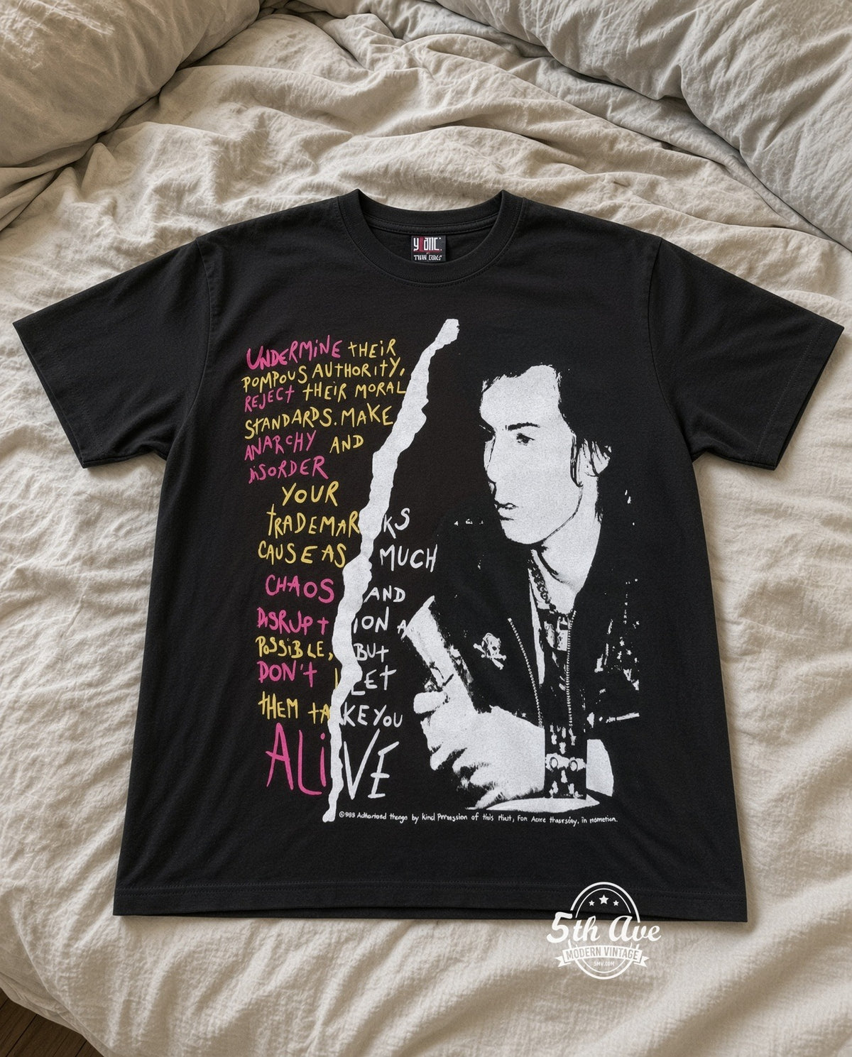 MB 167 Sid Vicious Your Friends bed